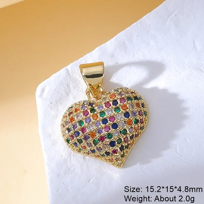 Handmade Luxury Pendant 18K Real Gold-Plated Charms