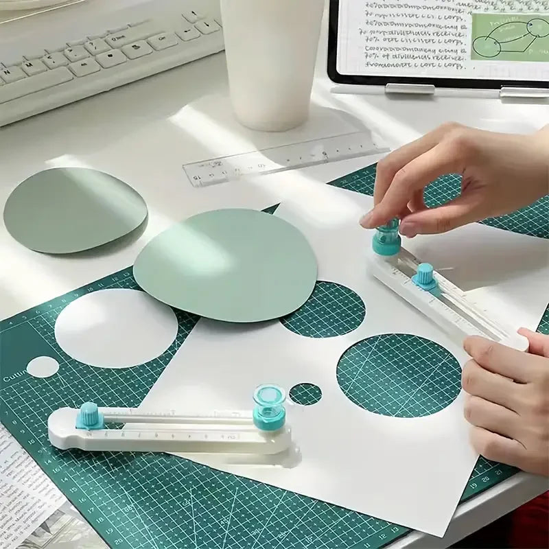 1pc  2-20cm Multifunctional Circle Paper Cutter Tool