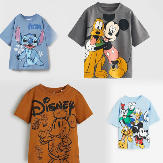 Cartoon Mickey Boys T-shirts