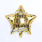 2026 New Year Foil Ballons Happy New Year Letter Banner Garland Party Decorations New Year Wine Bottle Star Round Photo Props
