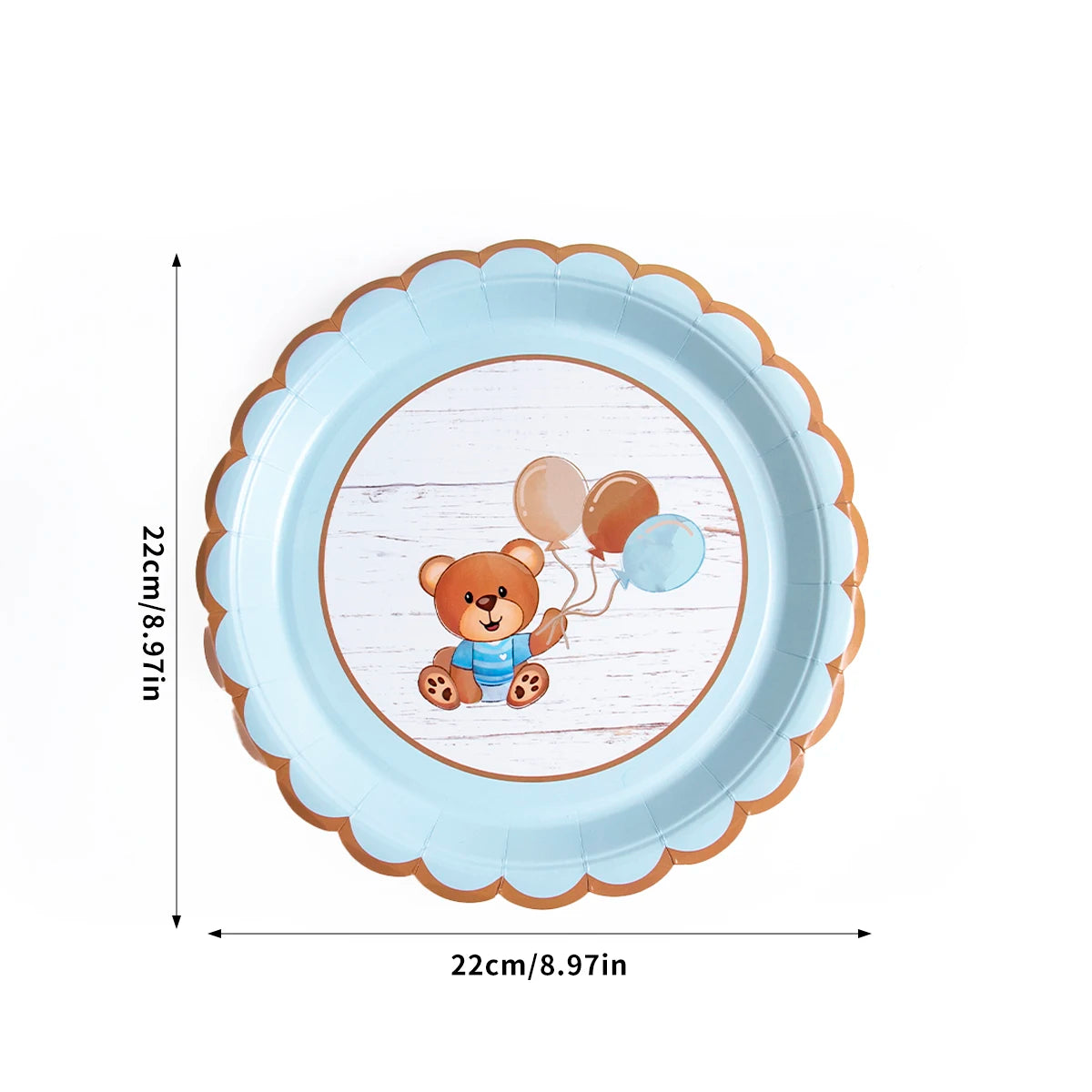 Cute Bear Disposable Party Tableware   Supplies