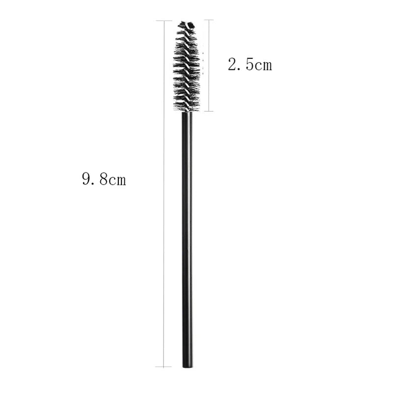 50/200pcs Disposable Mascara Wands Applicator Spoolers