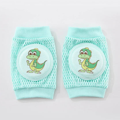 Baby Accessories Knee Pads Safety Boy Girl Kids Crawling Gaiter Toddler Slip Protector Infant Animal Monkey Tiger Dino Elephant