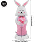 3D Standing Easter Foil Balloon Giant Rabbit Carrot Chick Egg Balloons Easter Party Decoration Kids Gift Air Filled Garden Decor