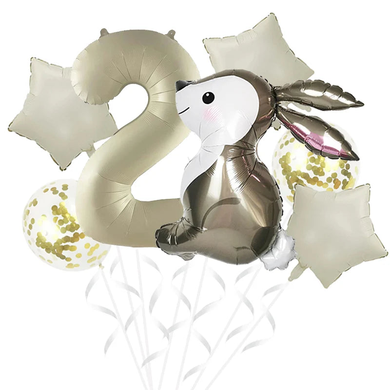 Happy Easter Party Supplies – Bunny, Carrot & Egg Paper Plates for Kids’ 1st, 2nd & 3rd Birthday Decorations