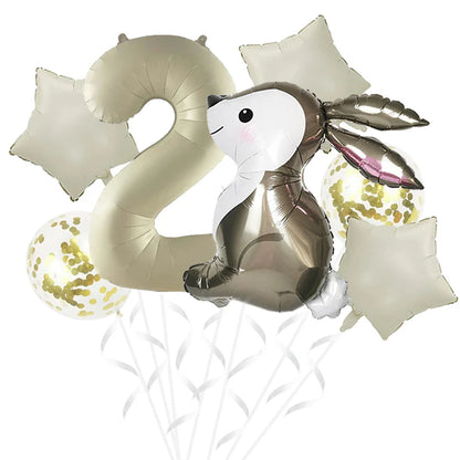 Happy Easter Party Supplies – Bunny, Carrot & Egg Paper Plates for Kids’ 1st, 2nd & 3rd Birthday Decorations