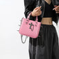 Harajuku Punk Skeleton Chain Crossbody – Spicy Girls Gothic Aesthetic Shoulder Bag