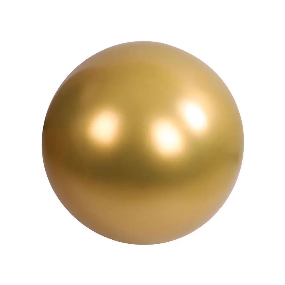 5/10Pcs 36Inch Metal Balloons Large Round Metallic Silver Rose Gold Chrome Gold Balloons for Birthday Baby Shower Wedding Decor