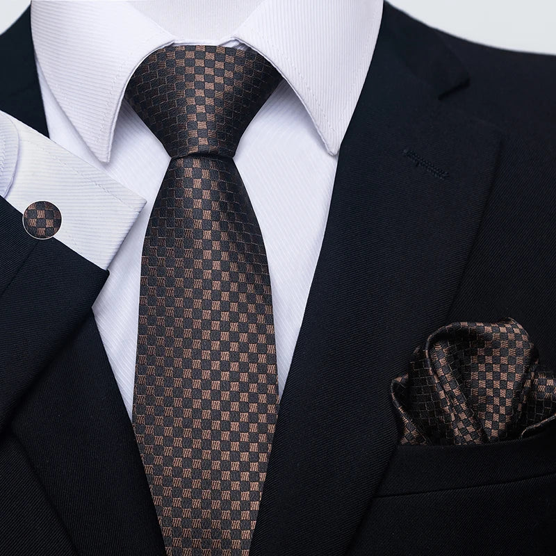 8 cm Tie Pocket Squares Necktie  Set