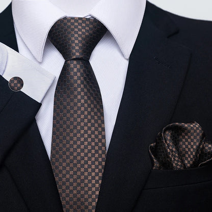 8 cm Tie Pocket Squares Necktie  Set