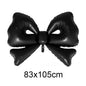 Giant Black Pink Bow Balloon Coquette Birthday Party Decorations Bowknot Balloon for Girls Baby Shower Bridal Wedding Supplies