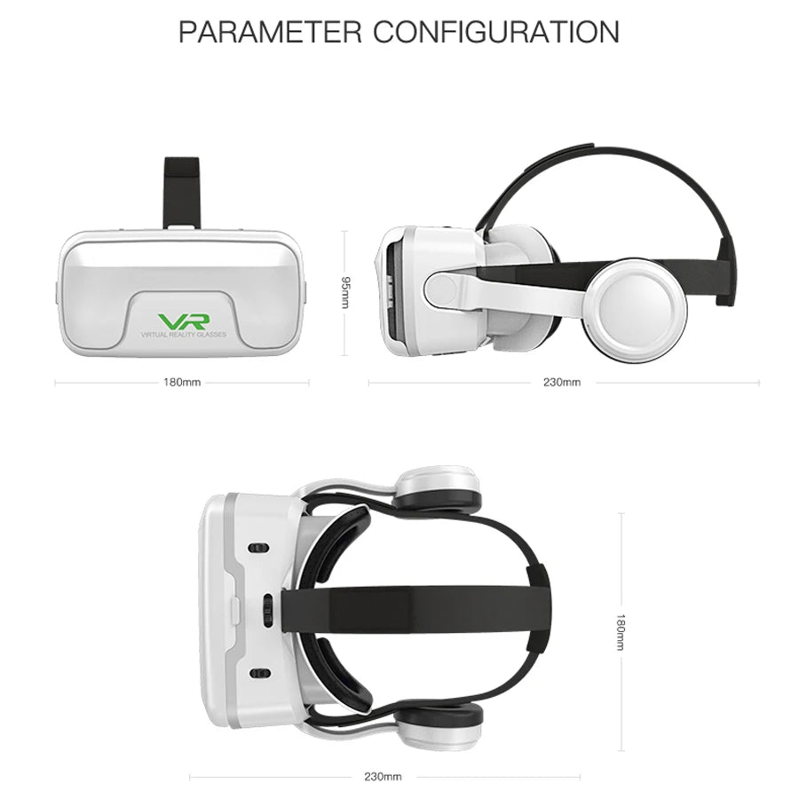 VR Shinecon 10.0 Virtual Reality Helmet 3D Glasses Casque For Smartphone Smart Phone Goggles Headset Viar Video Game Binoculars