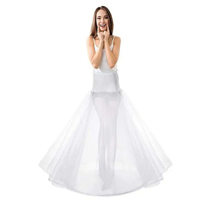 6 Hoop 3 Hoop 8 HoopCrinoline Black White Long Wedding Petticoat Ball Gown Dress Underskirt Skirt Half Slips Wedding Accessories