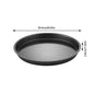 Round Carbon‑Steel Deep‑Dish Pizza Pan – Non‑Stick Baking Tray (6–9 Inch)