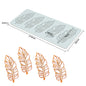 Multi leaf geometric flower silicone cake lace mold Cake decoration tools DIY Leaf Baking Decoration Border decoration lace mold