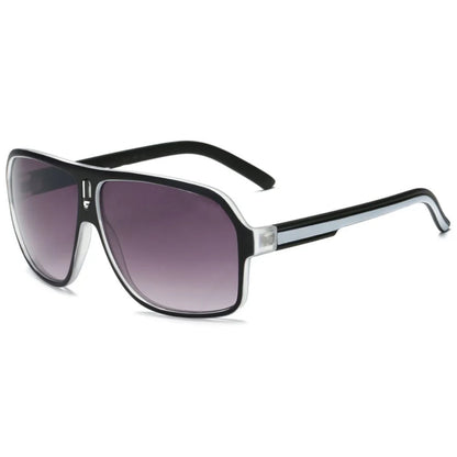 Men's Vintage-Inspired Glasses with Large Curved Frames