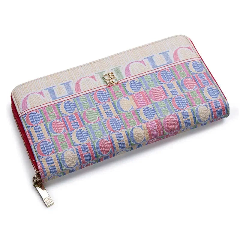 Ladies Fashion Small Wallet Pure Color Design High Quality