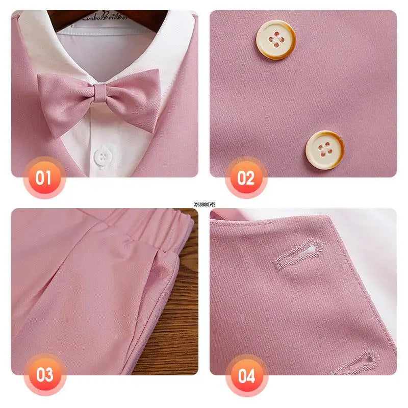 Newborn Baby Boys Suit for Birthday Formal Photograph Wedding Party