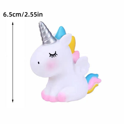 9‑Piece Unicorn Rainbow Cake Topper Set – Unicorn, Clouds, Stars & Happy Birthday Decorations for Girls’ First Birthday Party
