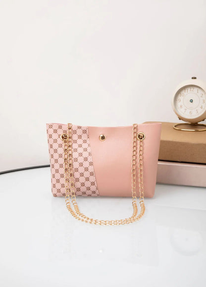 Bag 2024 new trendy fashion polka dot printing chain bucket bag one shoulder messenger bag one piece delivery