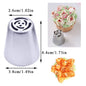 Russian Tulip Icing Nozzles – Flower Piping Tips for Cupcakes & Pastry Decorating