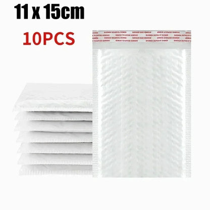 50-10Pack Bubble Envelopes Bag Pearlescent Film Waterproof Bubble Bag Packaging Express Self-Seal Goods Business Mailing Package