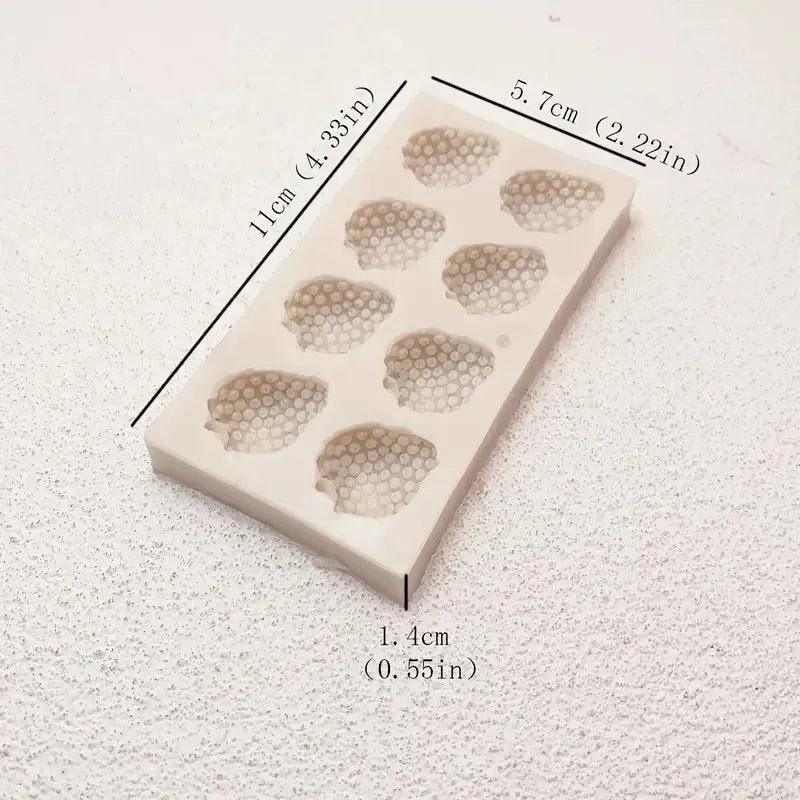 Silicone Strawberry Mold – Candle, Candy & Chocolate Mold for Resin, Clay & Cake Decorating