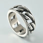 1PC Stainless Steel Vintage Punk Skull Cross Eagle Mens Ring Finger Jewelry Hip Hop Rock Culture Ring Unisex Male Party Ring