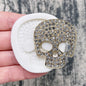 Diamond Skull Halloween Silicone Sugarcraft Mold Resin Tools Cupcake Baking Mould Fondant Cake Decorating Tools