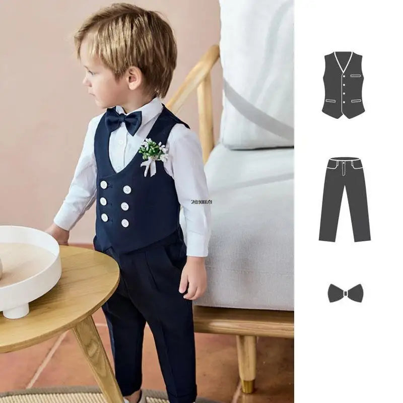 Newborn Baby Boys Suit for Birthday Formal Photograph Wedding Party