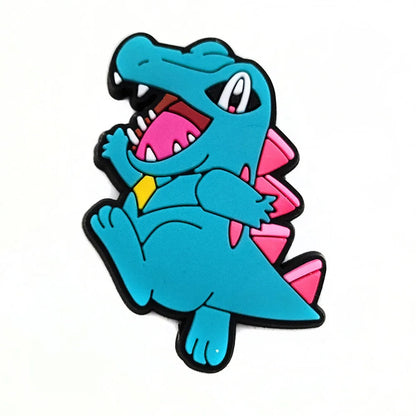 Pokemon Shoe Charms – Gengar, Squirtle & Anime PVC Sandal Buckles for Kids