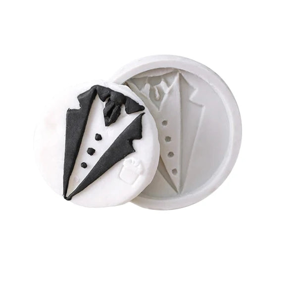 Moustache Bows Necktie Father's Day Silicone Sugarcraft Mold Chocolate Cupcake Baking Mold Fondant Cake Decorating Tools