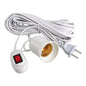 E27 LED Lamp Base with Switch – Universal Screw Socket Adapter for DIY Lighting