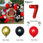 93pcs Cube Balloons Dice Playing Cards Foil Ballon Casino Theme Party Adult Birthday Decor Las Vegas Party Poker Theme Party