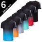 1/2/4Pcs Men's Summer Solid Color Mix And Match Short-sleeved Young Men's Loose Quick-drying Sports Running Shirt Middle-aged T-