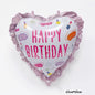 Lipstick Nail Polish Aluminum Film Ballons Girls Makeup Beauty Theme Birthday Party Decoration Balloons