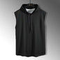 Men's Tank Tops Hooded Vest Sleeveless T shirt