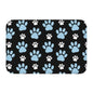 Personalized Paw Prints Dog Doormat Mat Anti-Slip Animal Kitchen Bath Balcony Rug Carpet 40*60cm