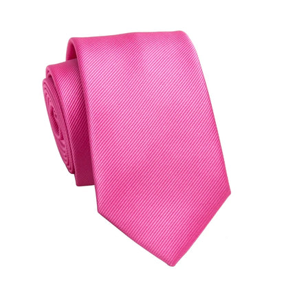 Men's Slim Tie Classic Solid Color