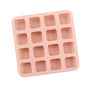 Square Caramel Candy Silicone Mold 16 Cavity Chocolate Truffles For Fat Bombs Keto Snacks Ice Cube Tray Gummy Jelly Wax Melts