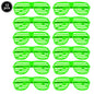 UV Neon Glow Party Hats – Blacklight Fluorescent Plastic Hats for Kids & Adults