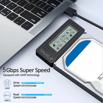 USB 3.2 3.0 to SATA Converter 2.5 Inch SSD HDD Hard Drive External Adapter USB 3.0 to Sata III Cable for Laptop PC Accessories