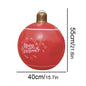 Multiple styles Giant Inflatable Christmas Ball Outdoor Inflatable Decoration Christmas Snowman PVC Inflatable Decorated Ball