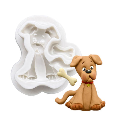 Monkey Lion Bunny Elephant Giraffe Silicone Sugarcraft Mold Resin Tools Cupcake Baking Mould Fondant Cake Decorating Tools