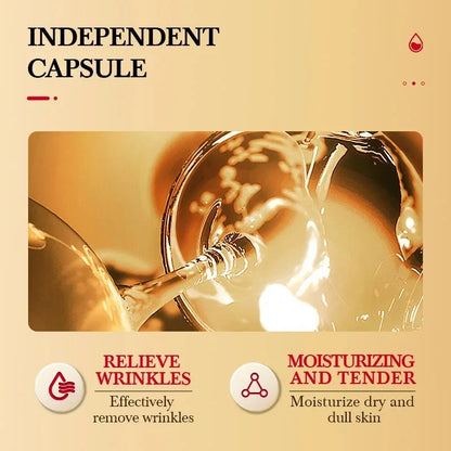 25PCS Placenta Capsule Serum – Spot‑Lightening, Acne‑Care, Firming & Brightening Facial Essence