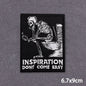 The Death Embroidery Iron On Patches For Clothing DIY Applique Patches On Clothes Skull Badges on backpack Jakcet