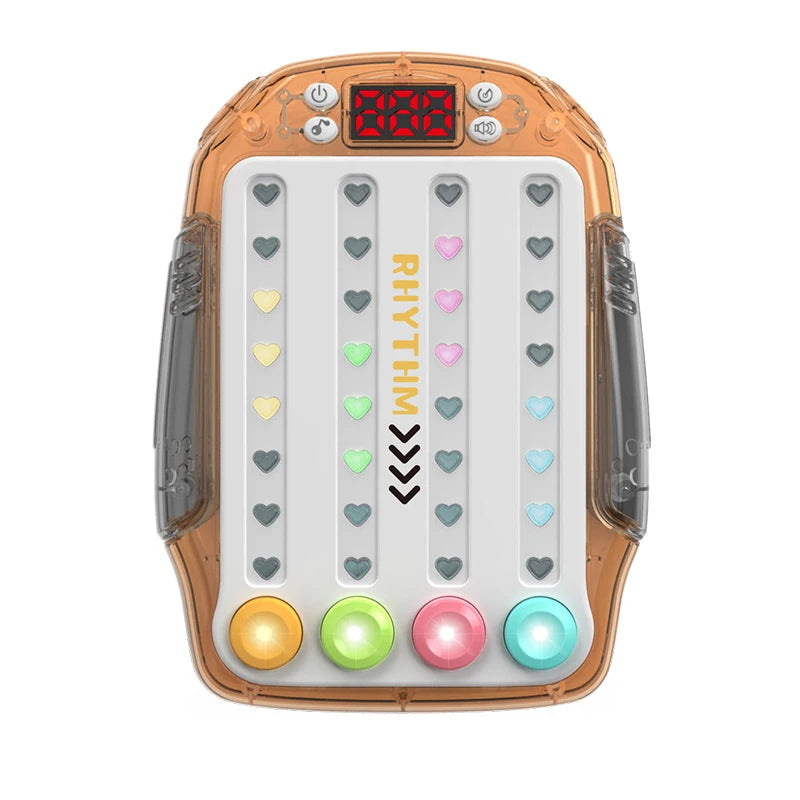 Quick Push Game Eye Sensory Console Multiplayer Versus Board Game Dance Master Handheld Gamepad Hand Training Toy
