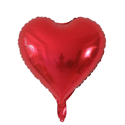 Makeup Theme Lipstick Heart Foil Balloons Makeup Birthday Balloons Set Valentine's Day Decorations Wedding Decor Baby Shower