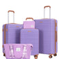 Luggage Sets 3-Piece Suitcases with Double Spinner Wheel ABS Hard Case Luggage with TSA Lock