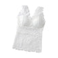 Women's Lace See-through Pads Tank